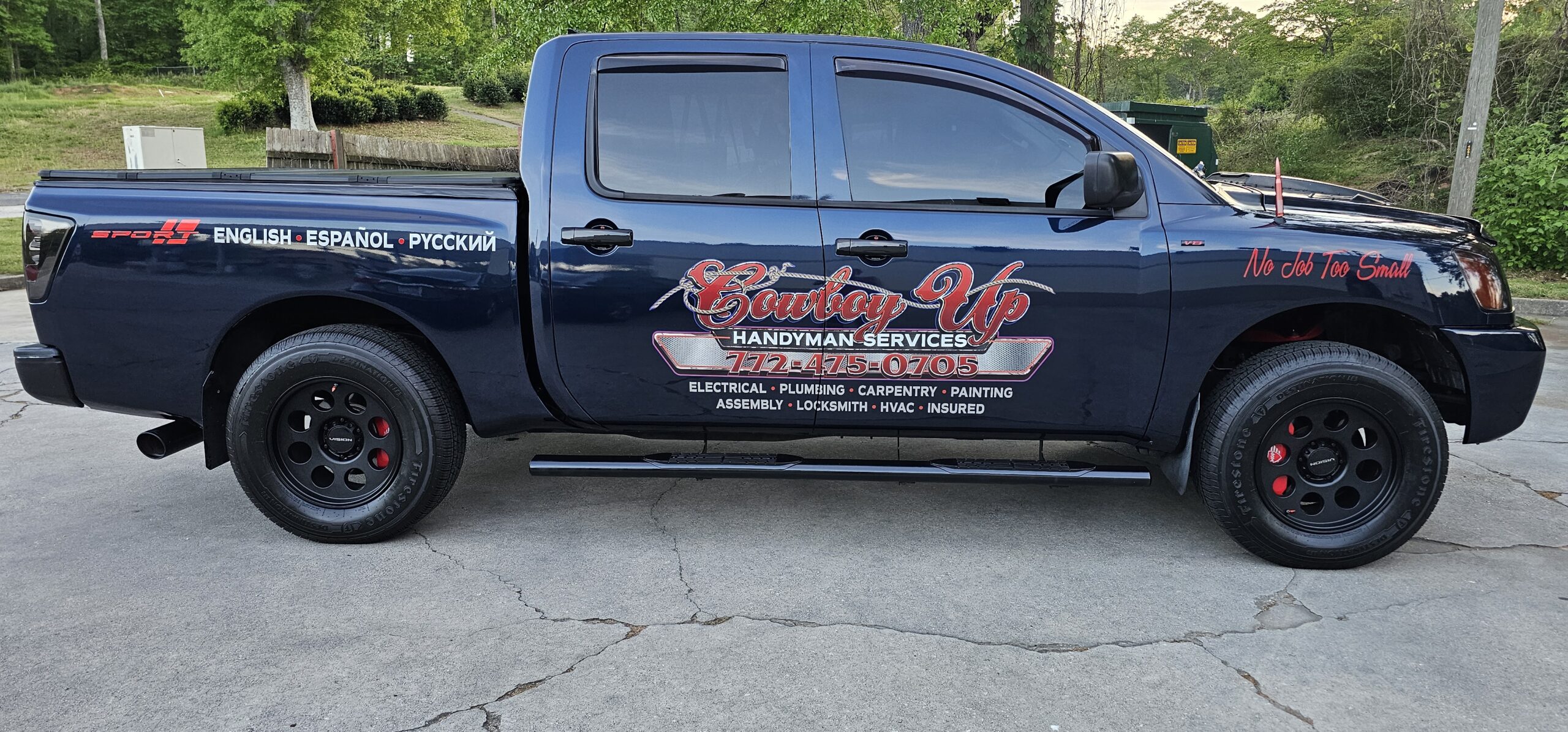 Cowboy Up Service Truck